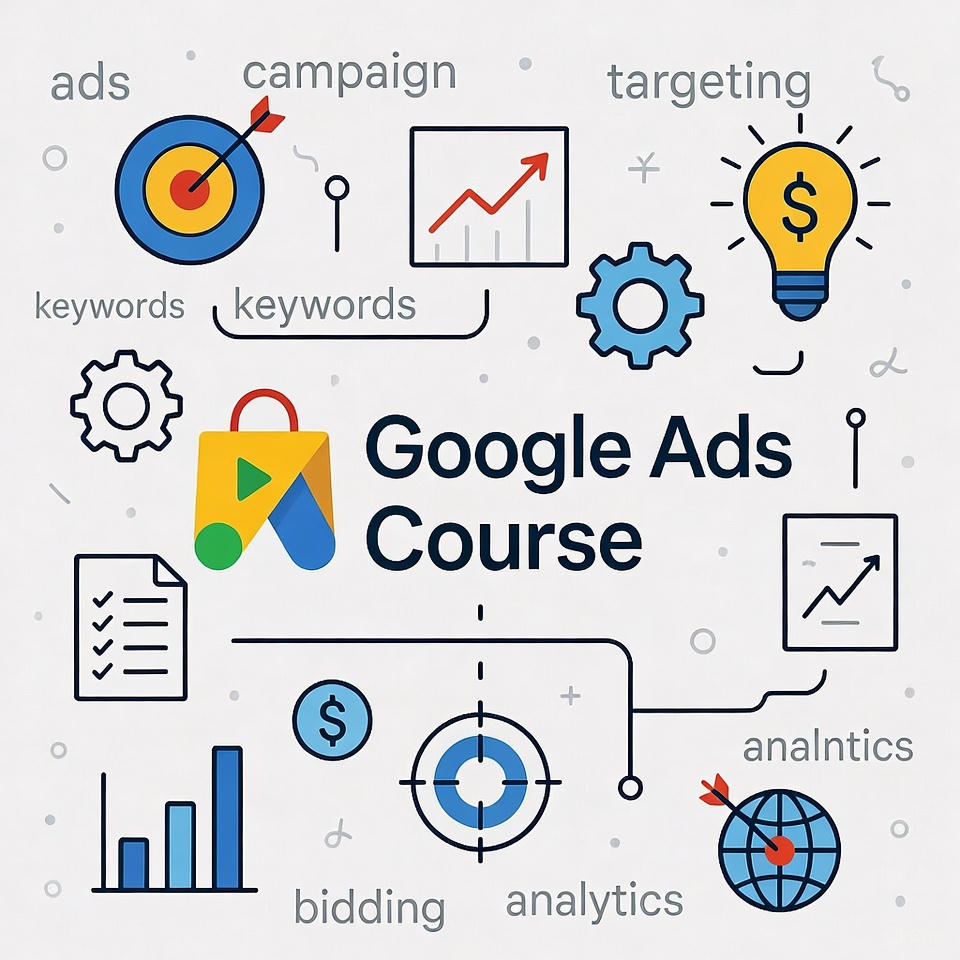 Google ads course, paid ads training, ppc ads training - digital marketing training course santoshnagar